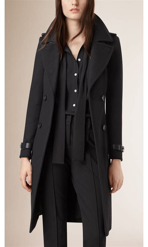 burberry trench coat womens sale|burberry oversized wool trench coat.